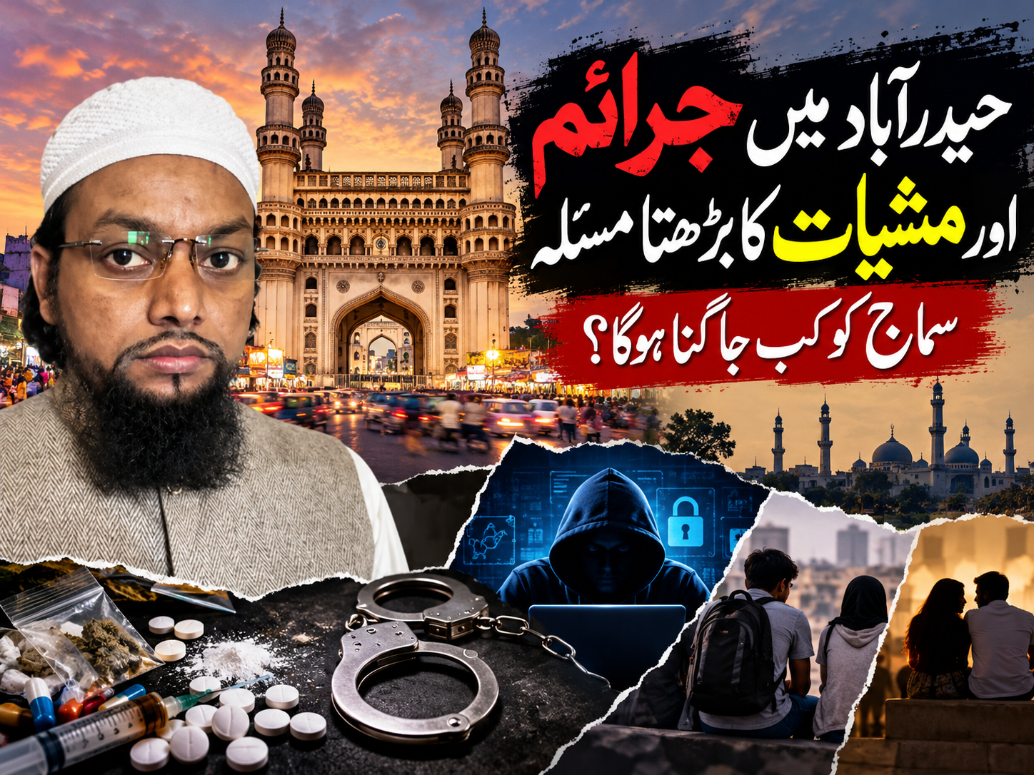 حیدرآباد میں جرائم: آپ کس سمت سے نکلیں گے بچا کے دامن